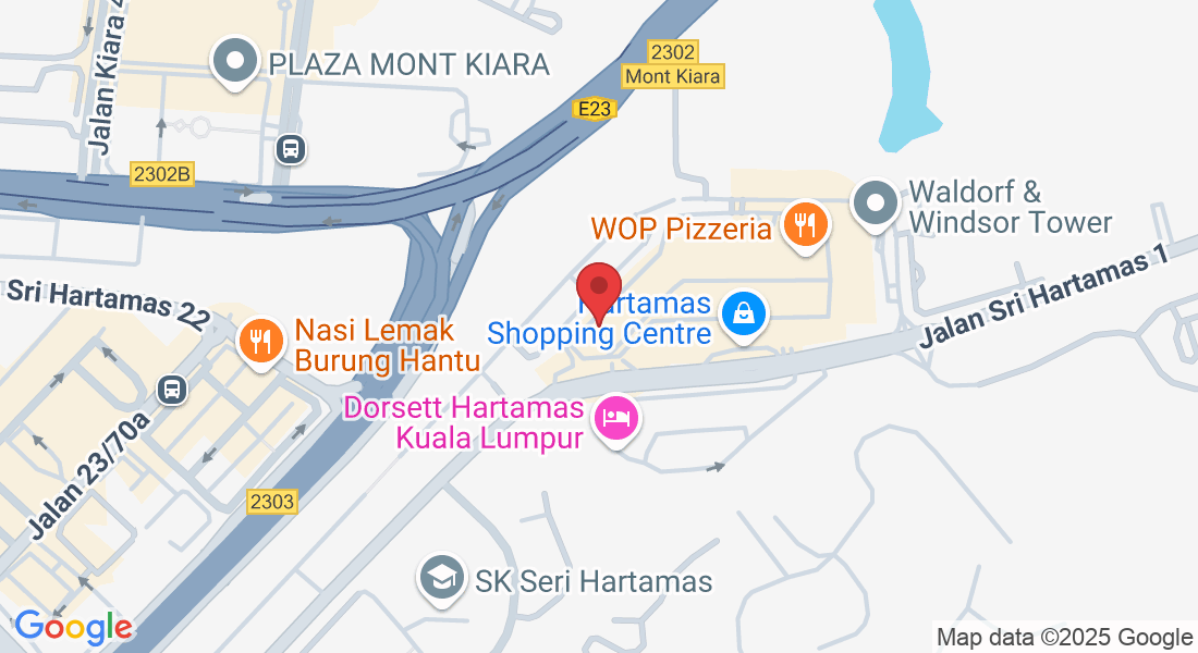 C-0-7, Plaza Damas, Jalan Sri Hartamas 1, Taman Sri Hartamas, 50480 Kuala Lumpur, Wilayah Persekutuan Kuala Lumpur, Malaysia
