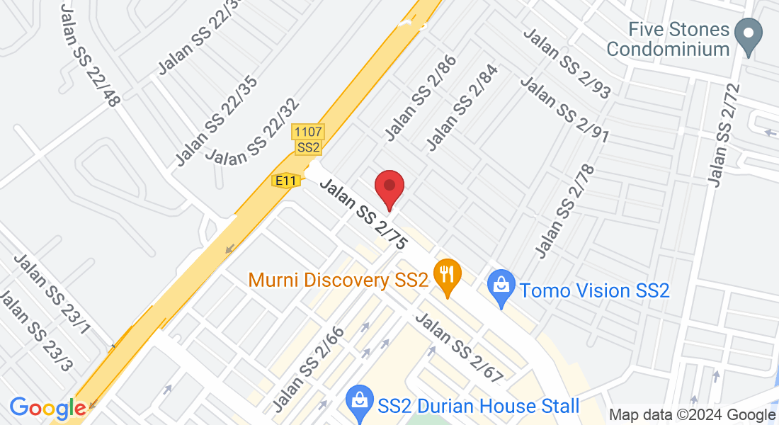 88, Jalan SS 2/75, SS 2, 47300 Petaling Jaya, Selangor, Malaysia