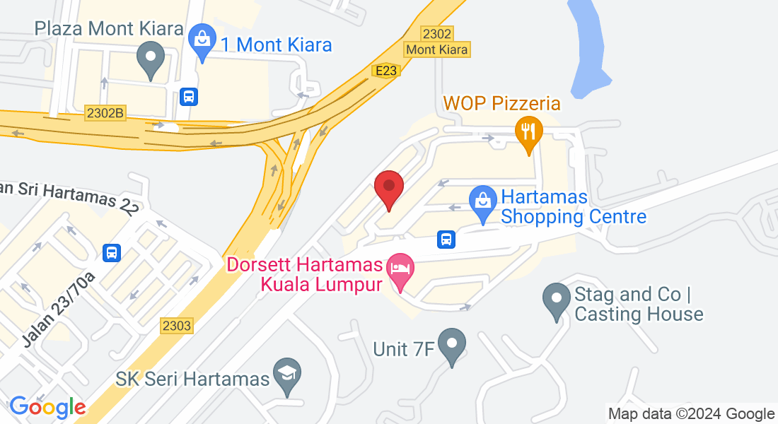 C-0-7, Plaza Damas, Jalan Sri Hartamas 1, Taman Sri Hartamas, 50480 Kuala Lumpur, Wilayah Persekutuan Kuala Lumpur, Malaysia
