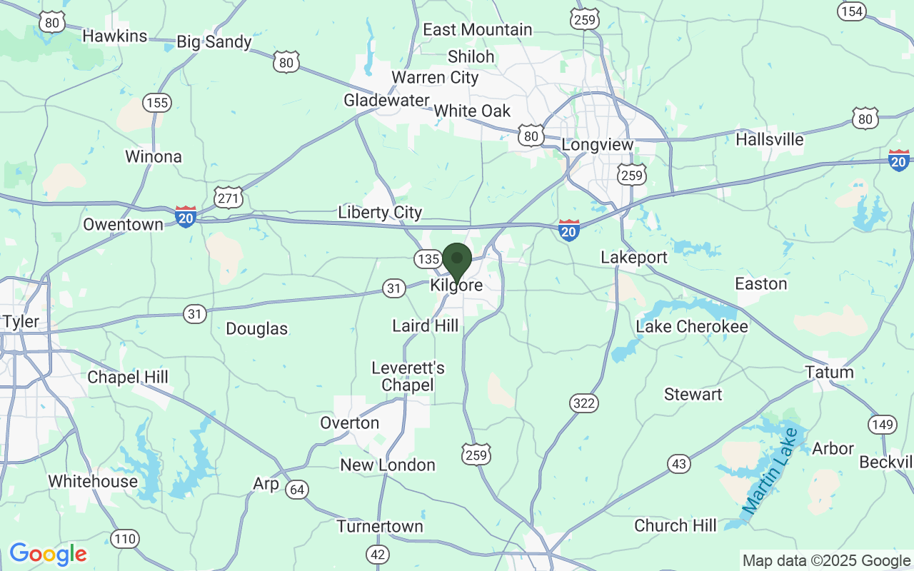 222 E Main St, Kilgore, TX 75662, USA