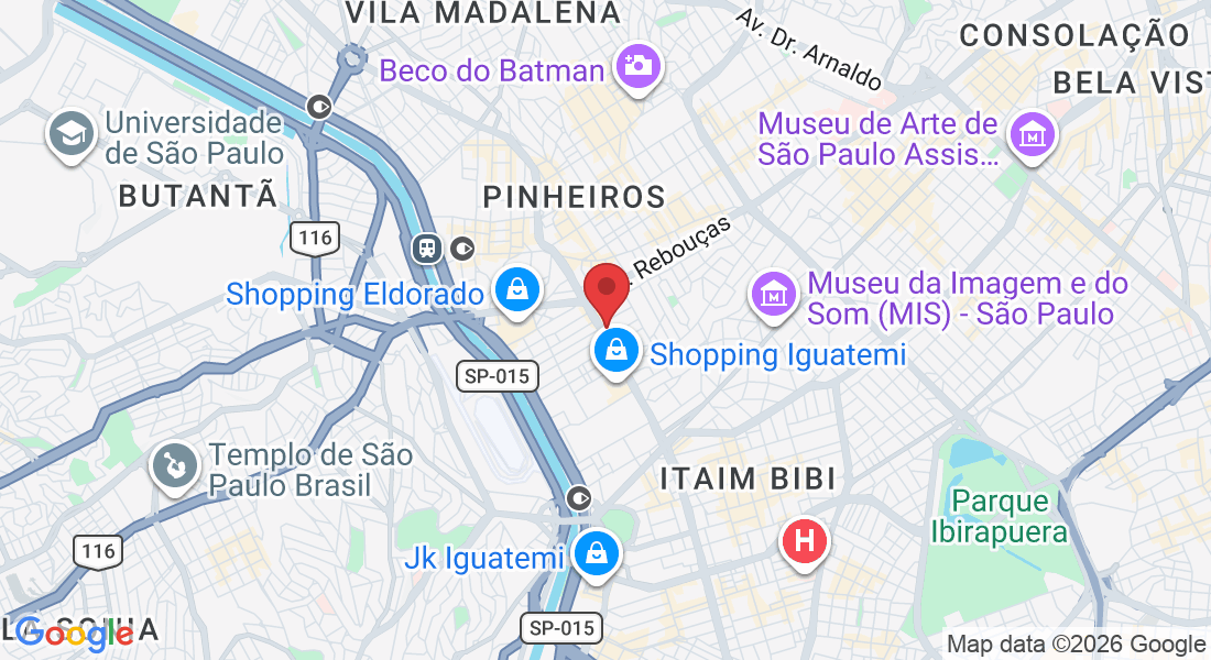 Av. Brig. Faria Lima, 1811 - Jardim Paulistano, São Paulo - SP, 01452-001, Brasil