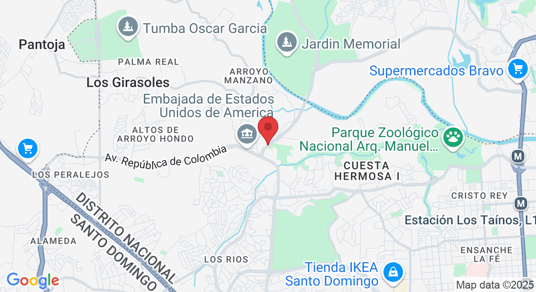 G25R+P29, Santo Domingo, República Dominicana
