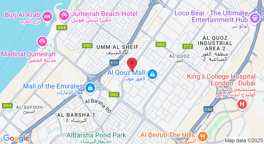 19 D Street, Opposite Dubai Driving center Gate 2, Al Quoz Ind Area 3, Dubai, United Arab Emirates, PO Box - Dubai - القوز - منطقة القوز الصناعية 3 - دبي - United Arab Emirates