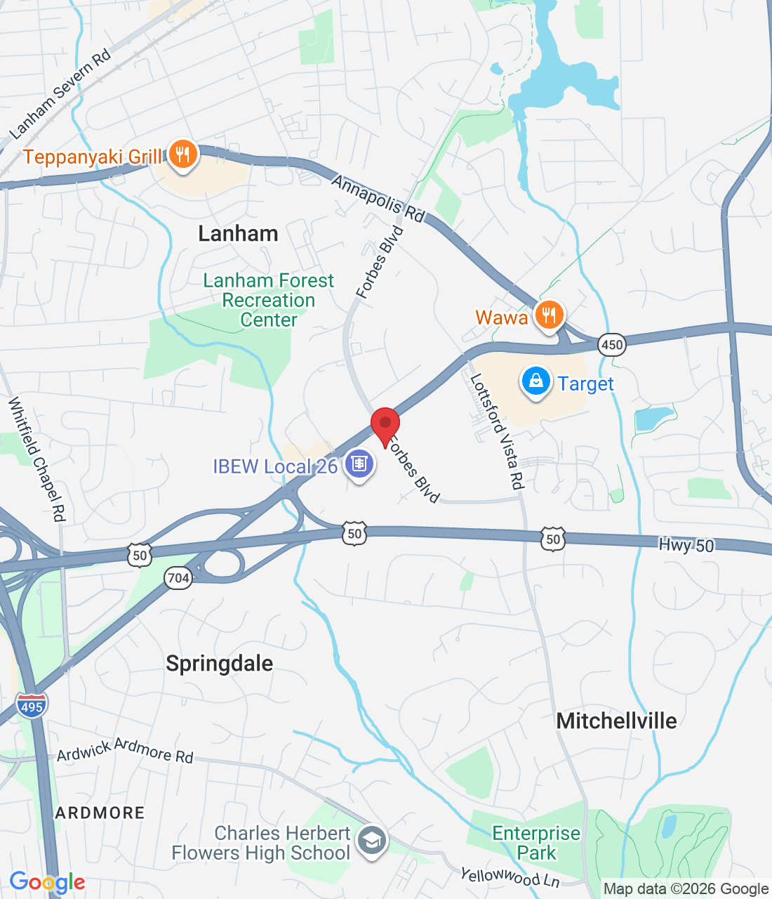 4500 Forbes Blvd, Glenarden, MD 20706, USA