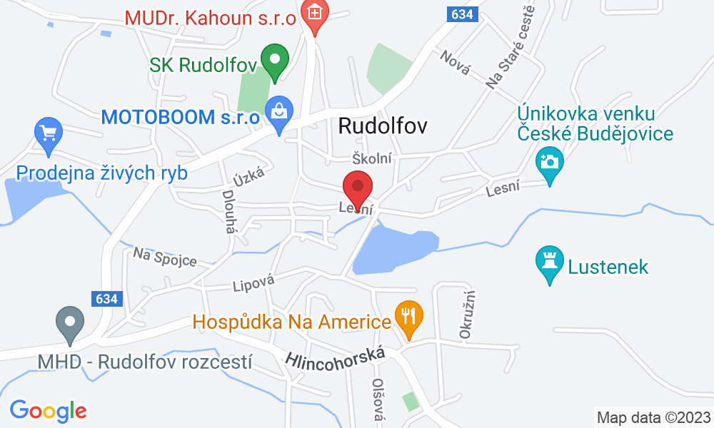 Lesní 57/10, 373 71 Rudolfov, Česko