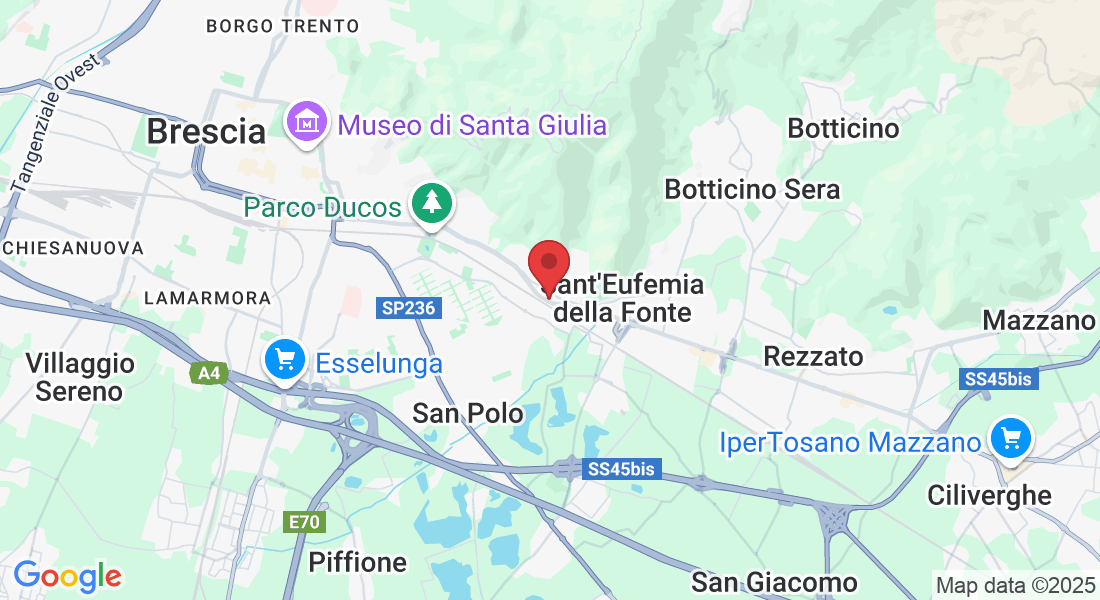 Viale Sant'Eufemia, 39, 25135 Brescia BS, Italia