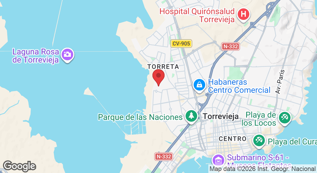 C. Vicente Aleixandre, 44, 03184 Torrevieja, Alicante, Espagne