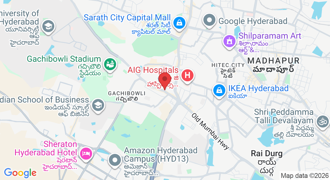 Cyber Residency, Plot Number 12-16, Old Mumbai Hwy, Indra Nagar, Indira Nagar, Gachibowli, Serilingampalle (M), Hyderabad, Telangana 500032, India
