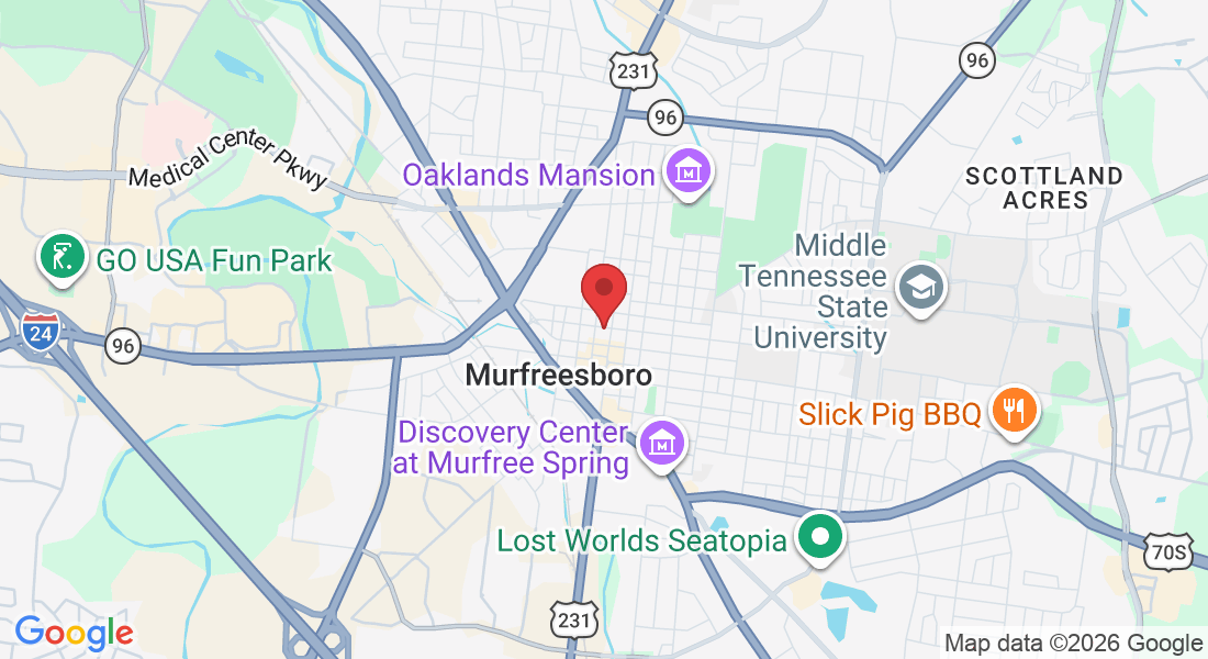 107 W Lytle St, Murfreesboro, TN 37130, USA