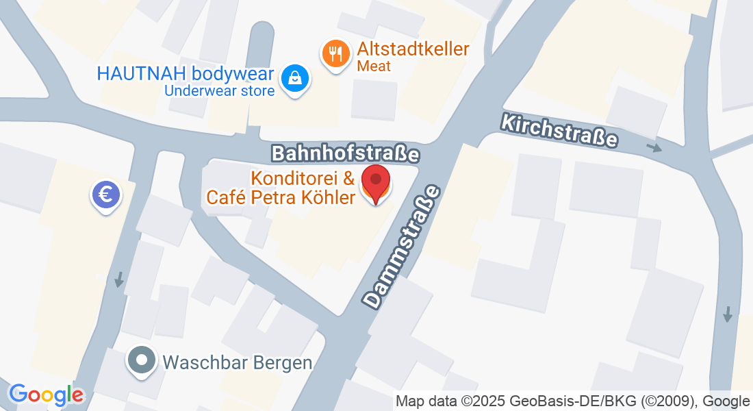 Dammstrasse 1, Bahnhofstraße 72, 18528 Bergen auf Rügen, Germany