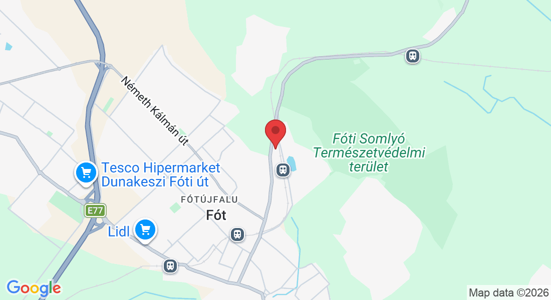 Fót, Árvácska u. 124, 2151 Magyarország