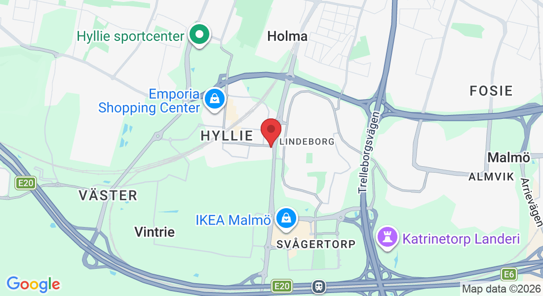 Hyllie allé 2 B, 215 36 Malmö, Sverige
