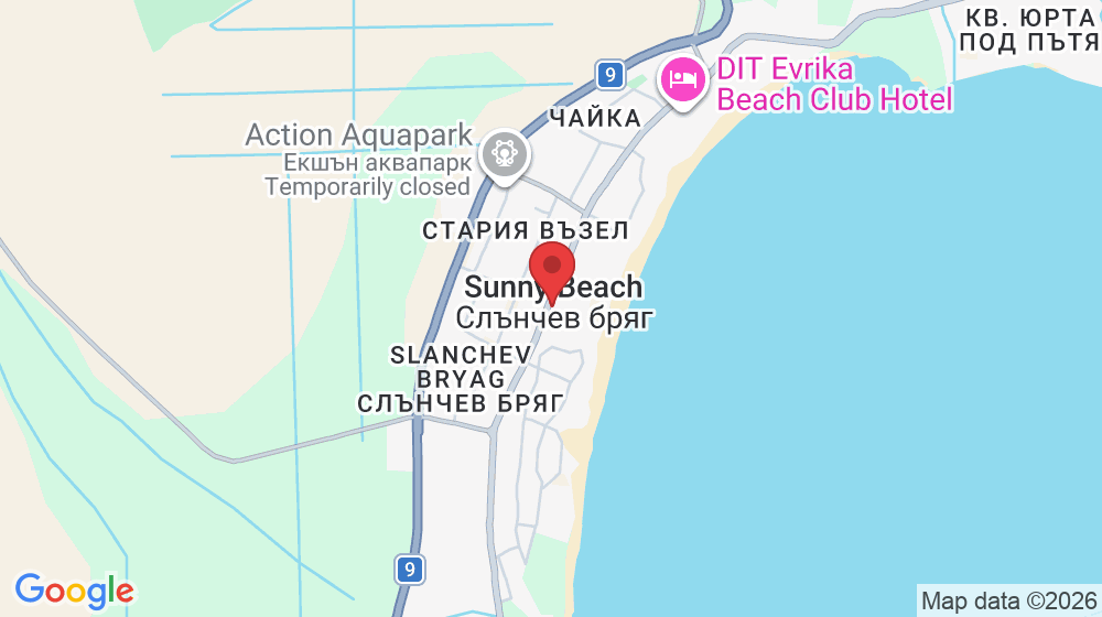 Slanchev Bryag, 8240 Sunny Beach, Bulgaria