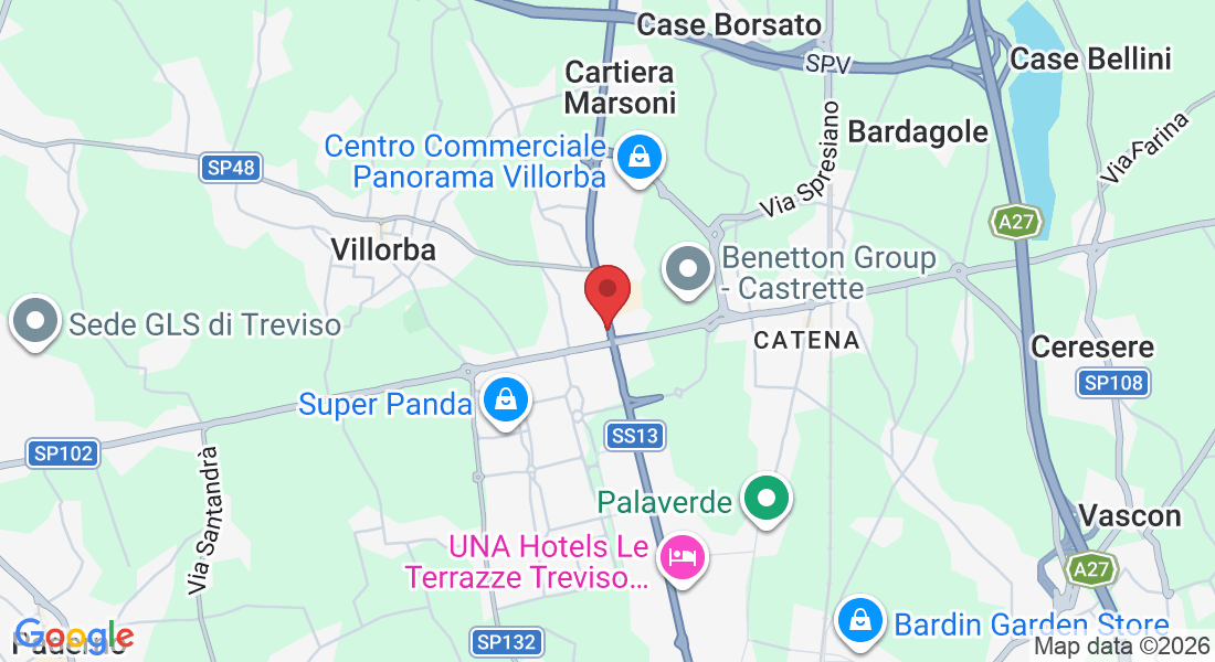 V. Roma, 31020 Villorba TV, Italia