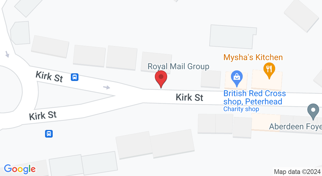 Royal Mail Group, Delivery Office, Kirk St, Peterhead AB42 1AA, UK