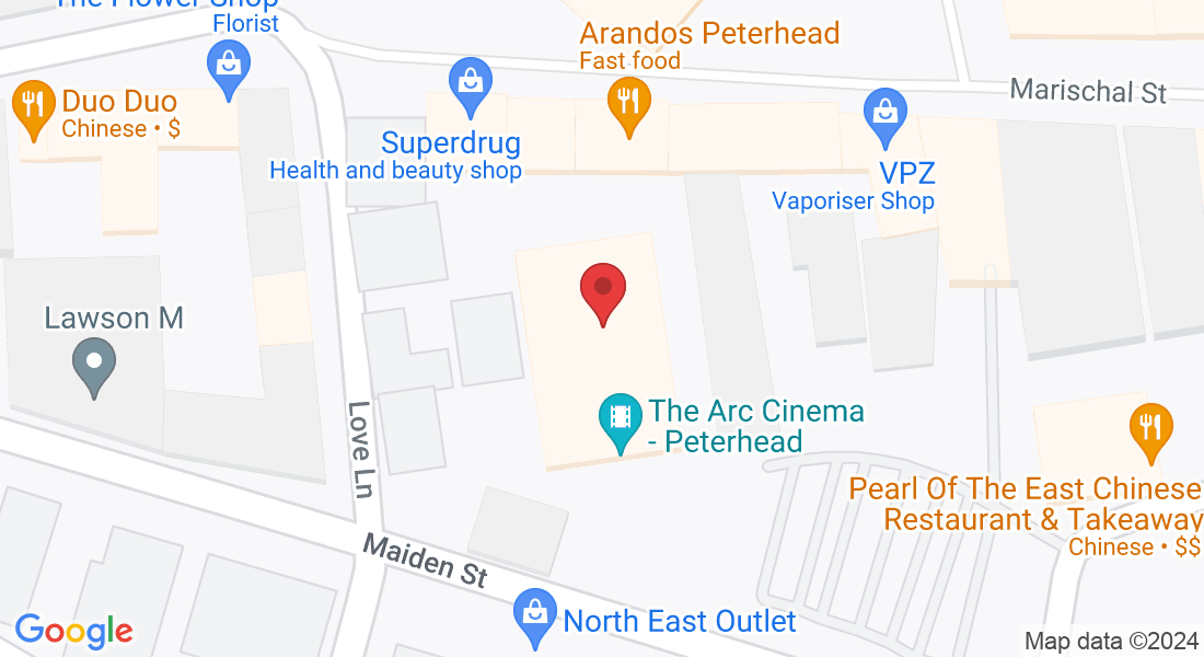 63 Marischal St, Peterhead AB42 1PR, UK