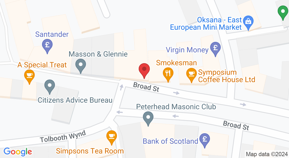 27 Broad St, Peterhead AB42 1JB, UK