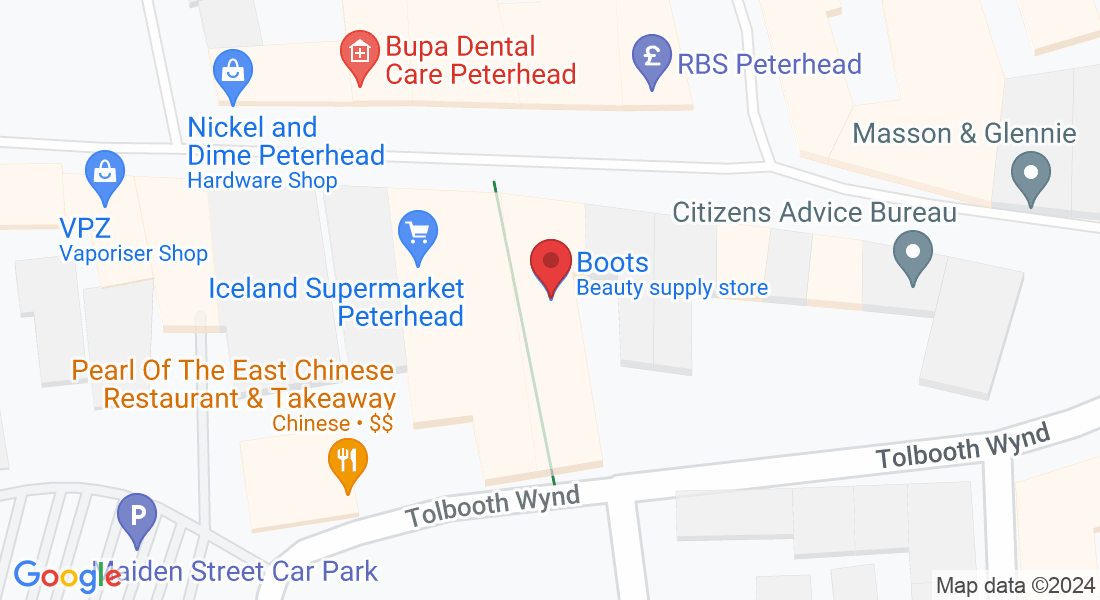 3-5 Marischal St, Peterhead AB42 1TH, UK