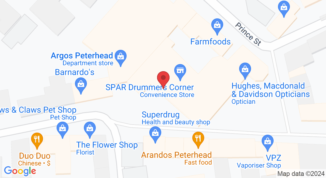 Drummers Corner, Peterhead AB42 1ZP, UK