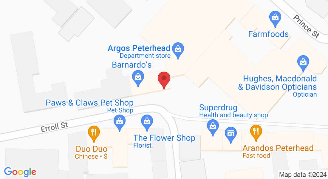 2 Erroll St, Peterhead AB42 1PX, UK
