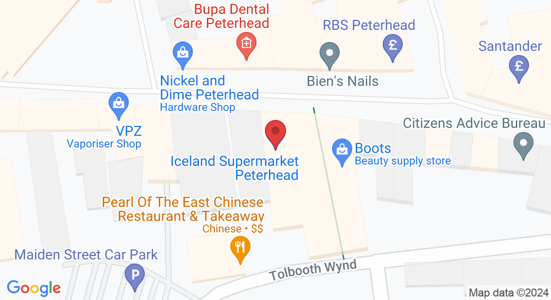 25, 31 Marischal St, Peterhead AB42 1BS, UK