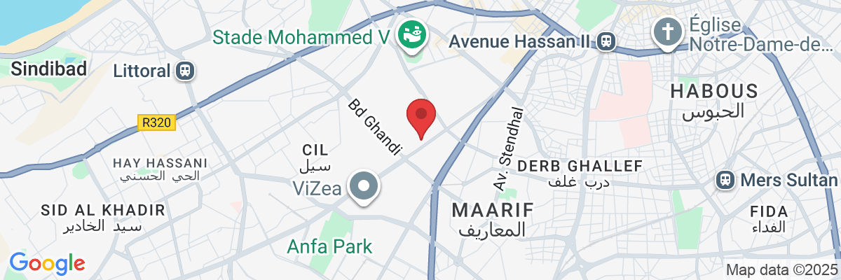 9 Rue Jounaïd, Casablanca, Maroc