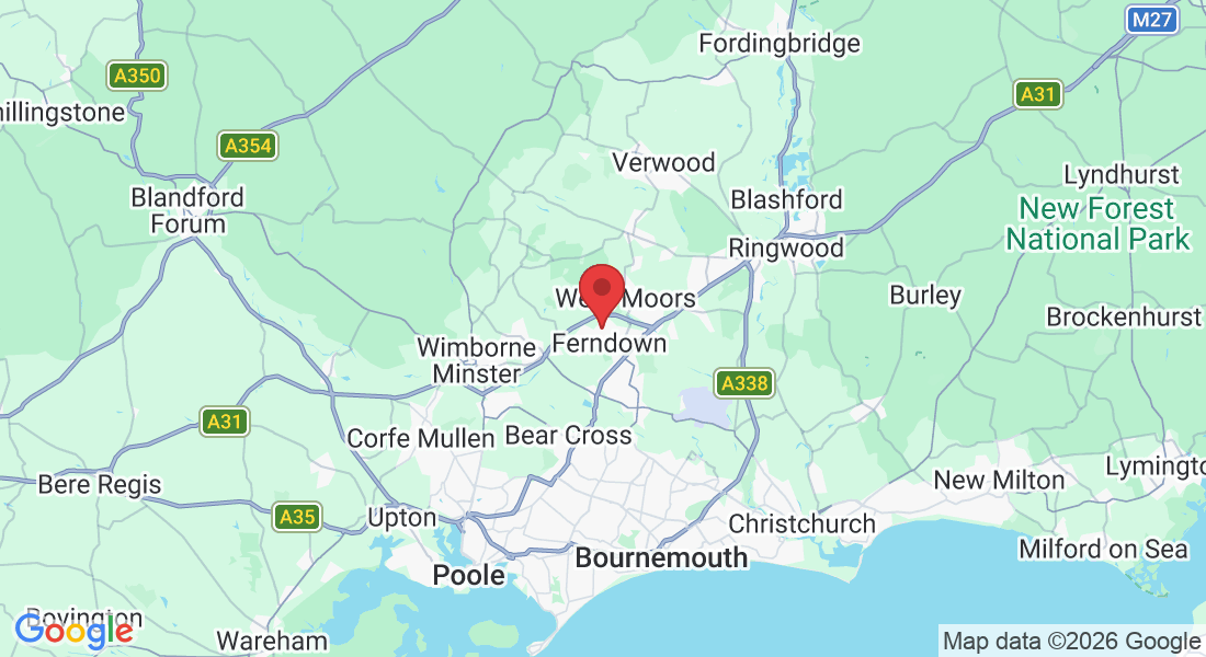 Hilltop Rd, Ferndown BH22 9QS, UK