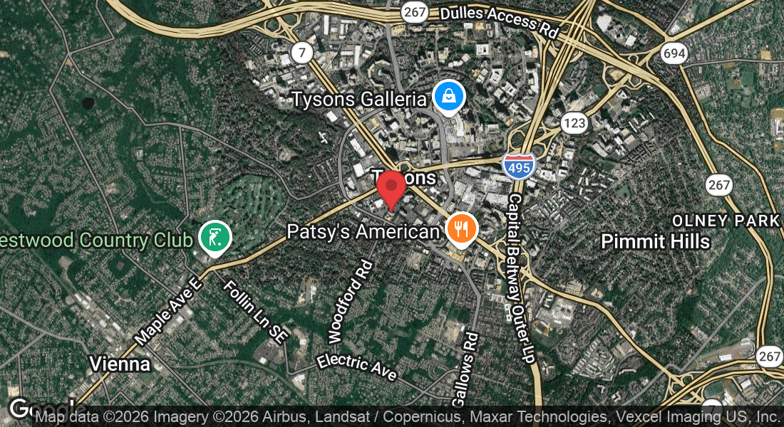 8245 Boone Blvd #210, Tysons, VA 22182, USA