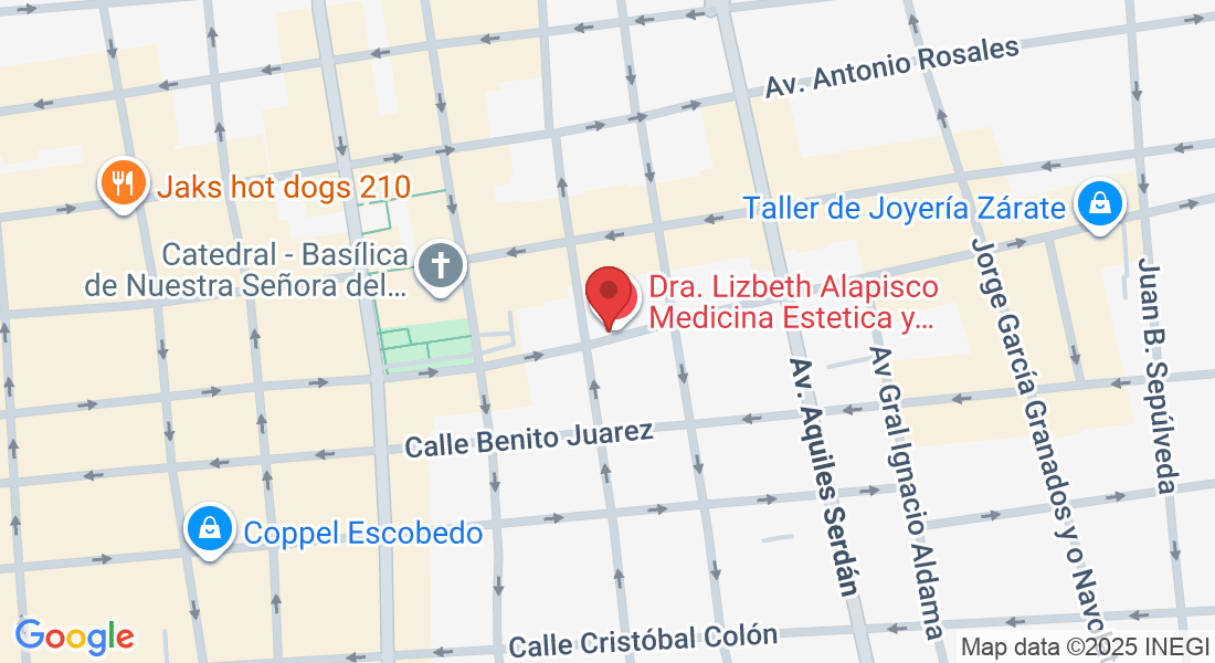 C. Miguel Hidalgo 225, Primer Cuadro, Colonia Hidalgo, 80000 Culiacán Rosales, Sin., México