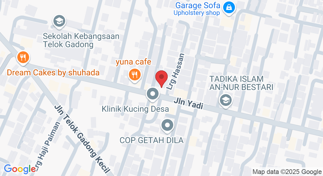 Lot 586, Jln Yadi, Teluk Gadong, 41250 Klang, Selangor, Malaysia