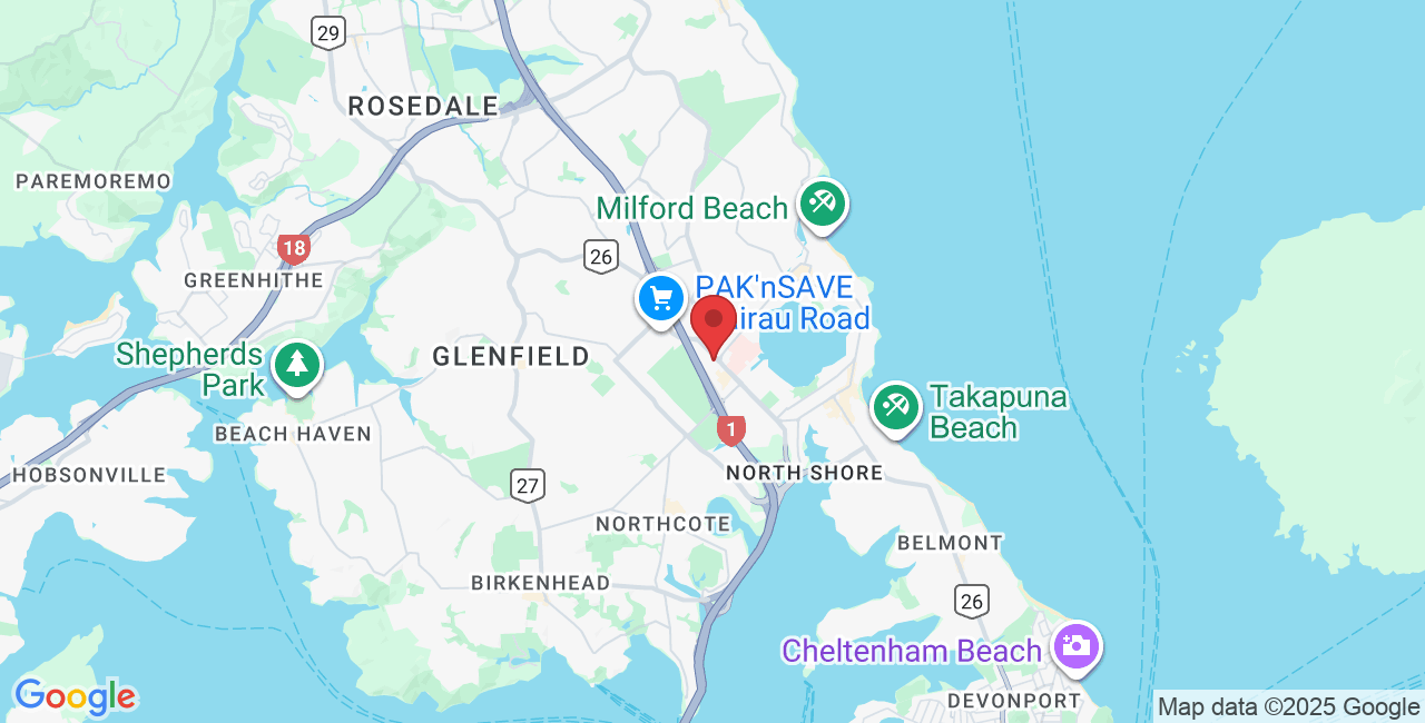 2 Wairau Road, Takapuna, Auckland 0627, New Zealand