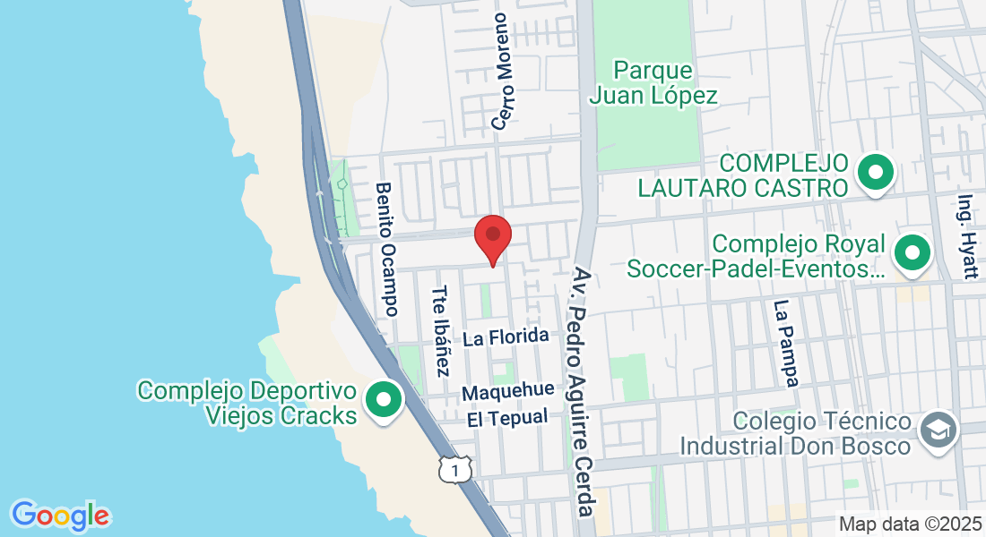 Jaime Padrely 168, 1240000 Antofagasta, Chile