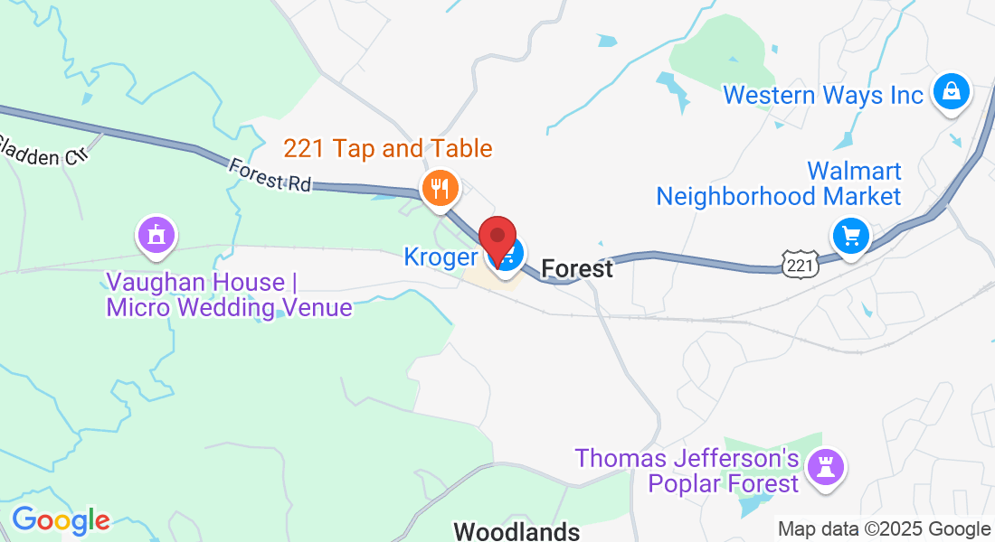 14805 Forest Rd ste 201, Forest, VA 24551, USA