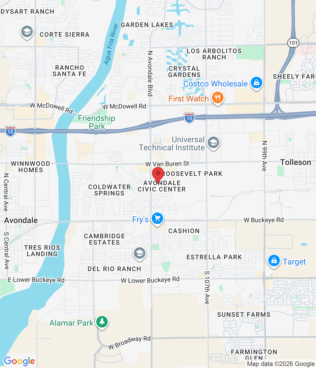 11465 W Civic Ctr Dr #120, Avondale, AZ 85323, USA