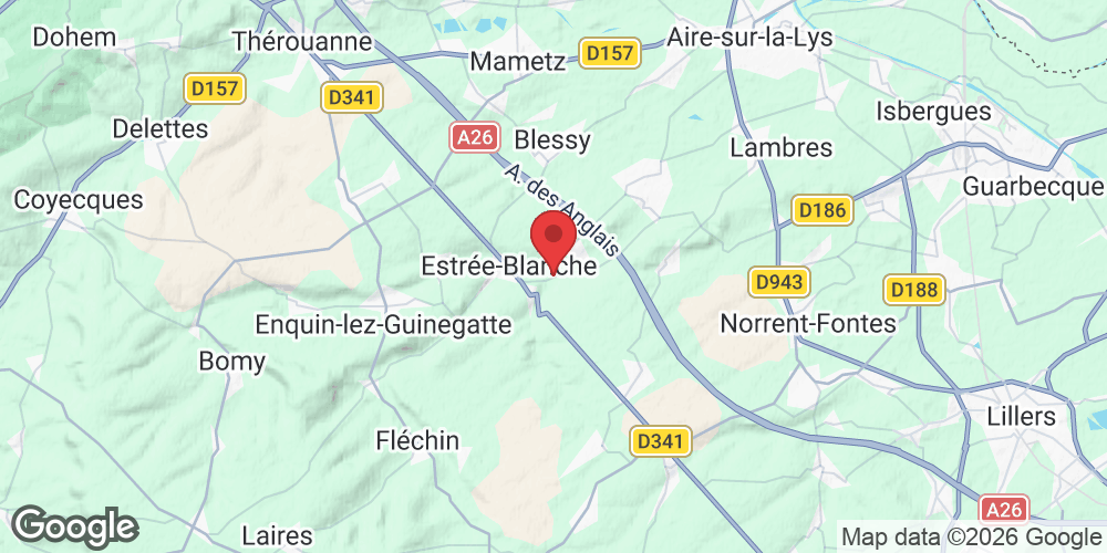 1140 Rue de Longhem, 62145 Estrée-Blanche, France