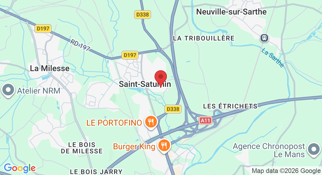 31 All. Nelson Mandela, 72650 Saint-Saturnin, France