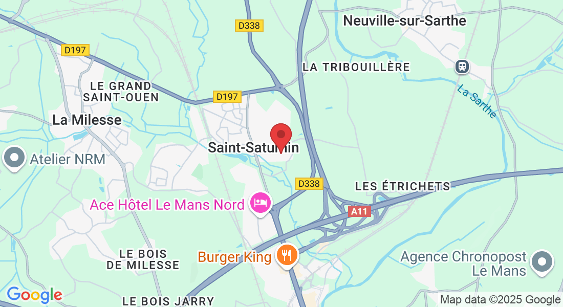 31 All. Nelson Mandela, 72650 Saint-Saturnin, France