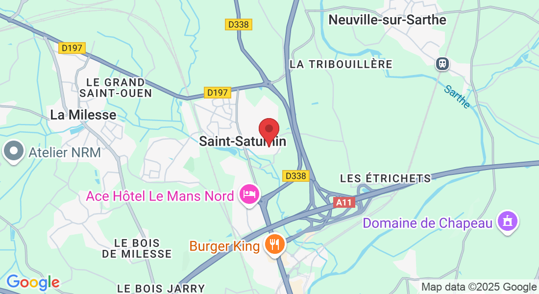 31 All. Nelson Mandela, 72650 Saint-Saturnin, France