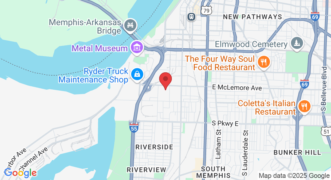 109 W McLemore Ave, Memphis, TN 38106, USA