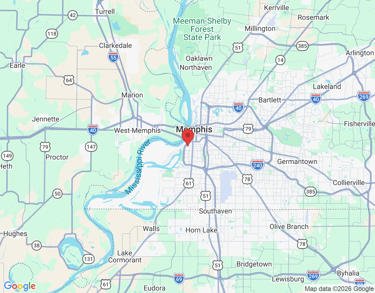109 W McLemore Ave, Memphis, TN 38106, USA
