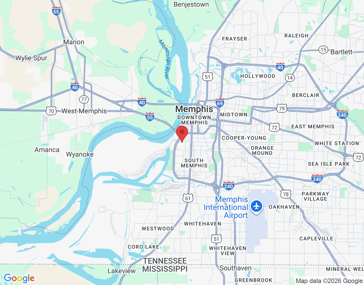 109 W McLemore Ave, Memphis, TN 38106, USA