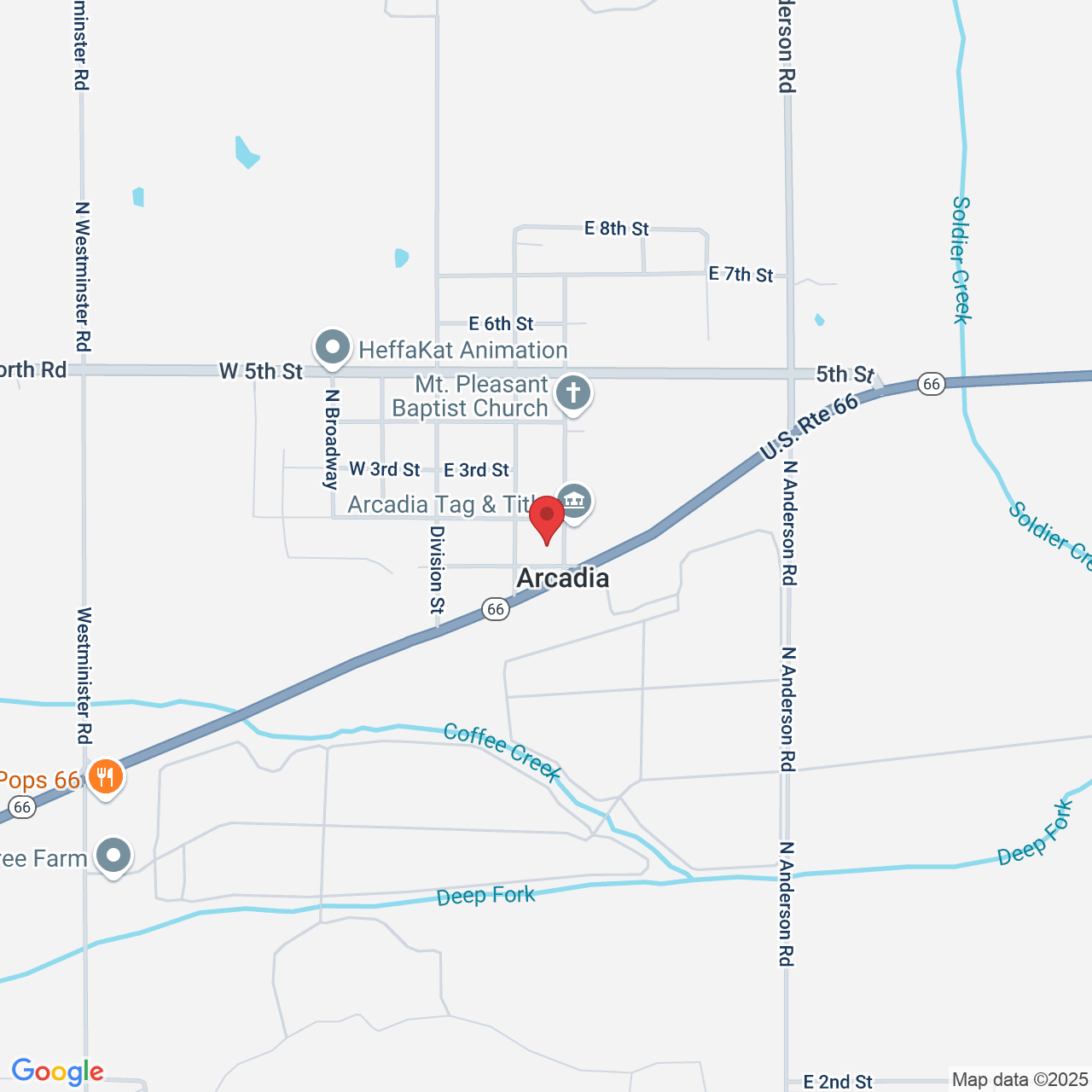 205 Odor St, Arcadia, OK 73007, USA