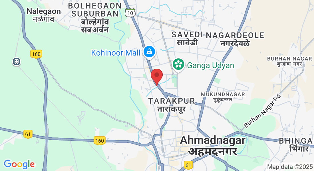 5/161, Suman Colony, Mahavir Nagar, Borude Mala, Ahmadnagar, Maharashtra 414001, India