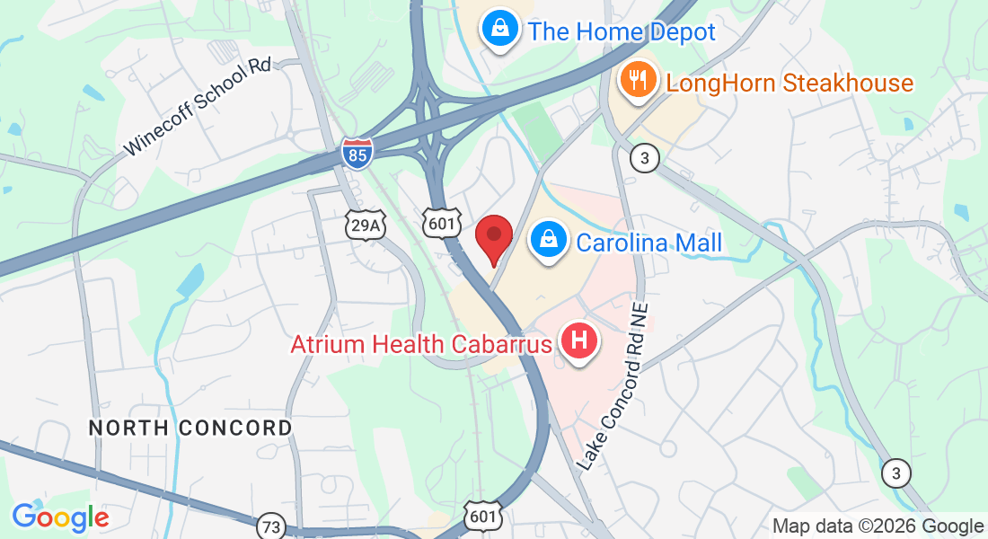 103 Country Club Dr NE, Concord, NC 28025, USA