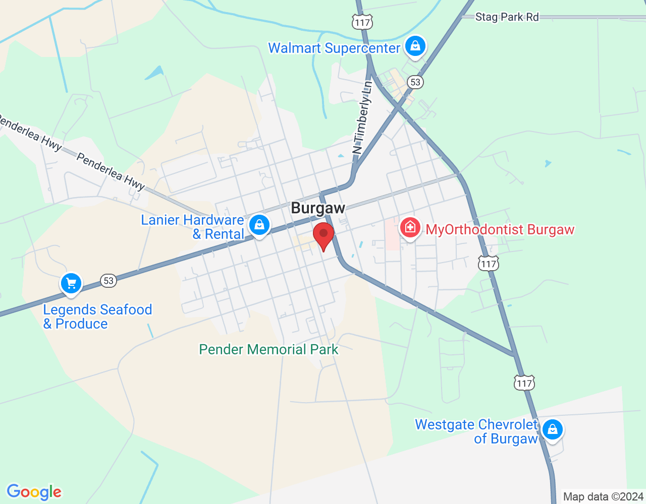 210 S Wright St, Burgaw, NC 28425, USA