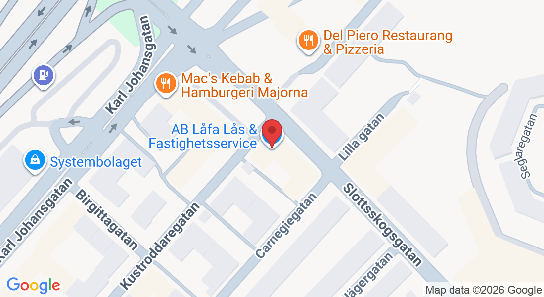 Slottsskogsgatan 1, 414 53 Göteborg, Sweden