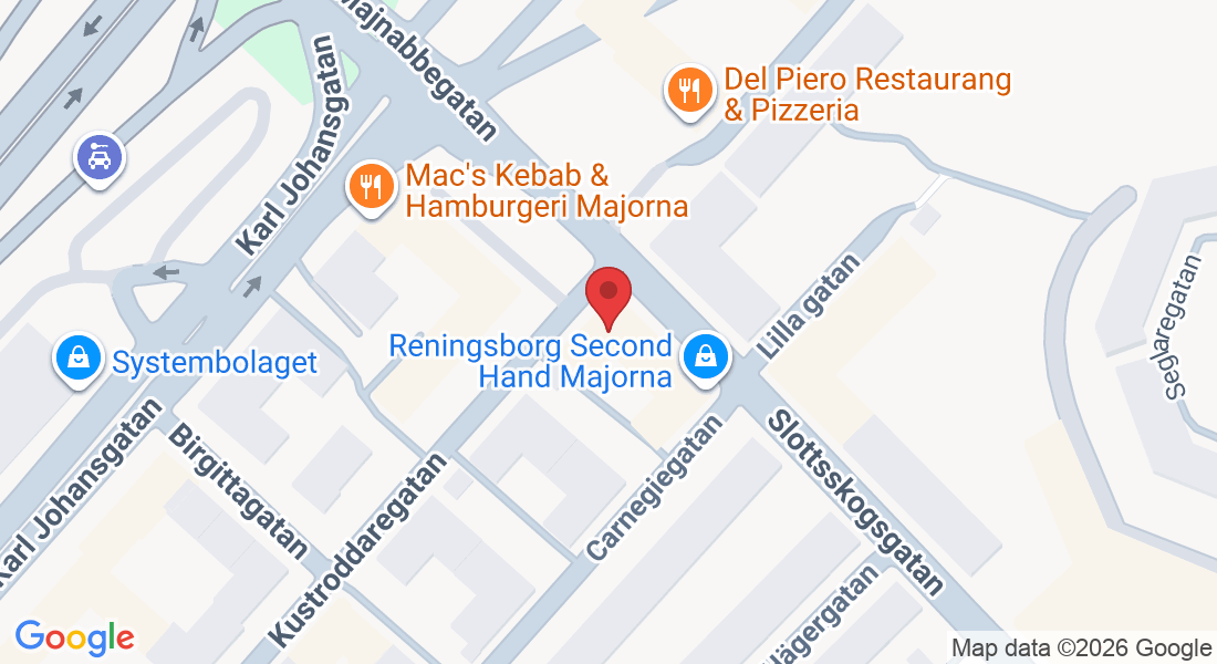 Slottsskogsgatan 1, 414 53 Göteborg, Sweden