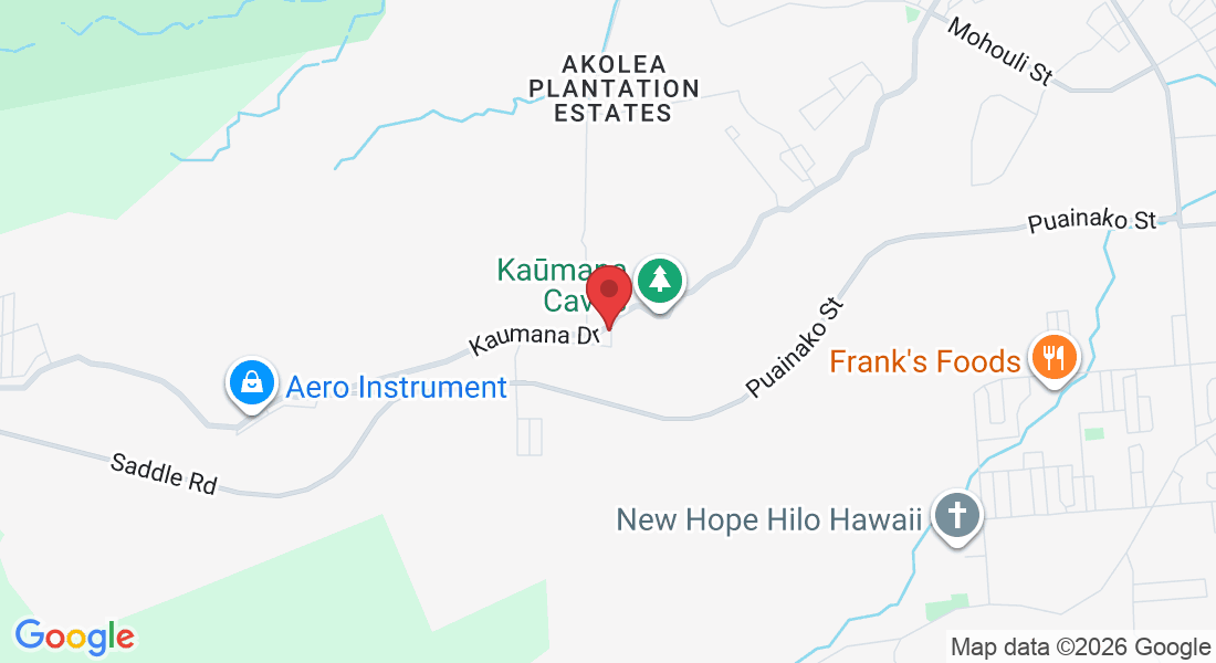 1745 Kaumana Dr, Hilo, HI 96720, USA