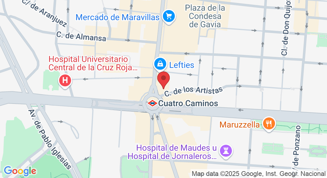 28020 GLORIETA DE CUATRO CAMINOS 6 Y 7 TERCERA, PLANTA OFICINA 305, Tetuán, 28020 Madrid, España