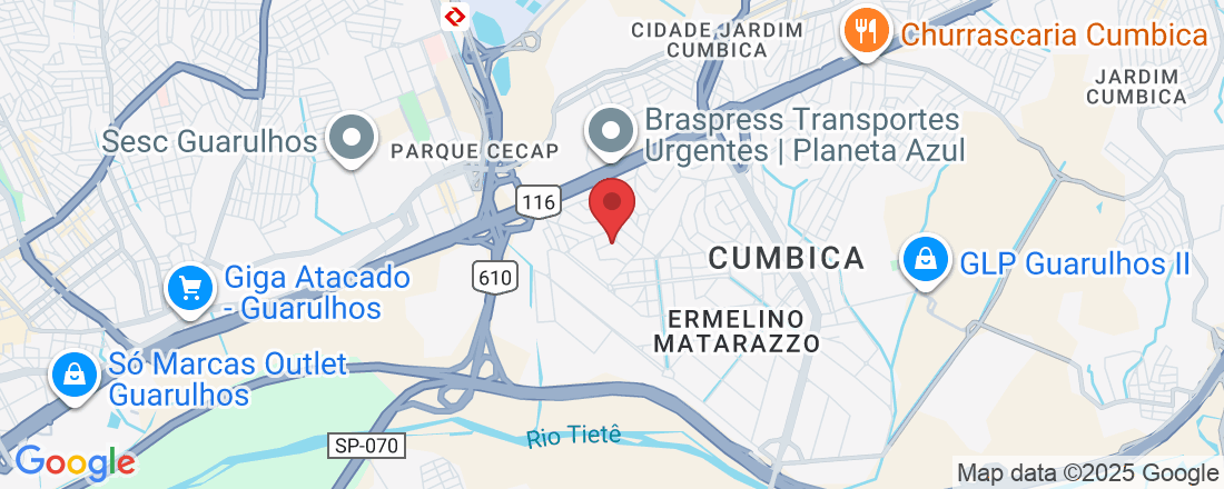 R. São Pedro do Turvo, 130 - Cidade Industrial Satélite de São Paulo, Guarulhos - SP, 07224-070, Brasil